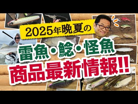 2025年晩夏の雷魚・ナマズ・怪魚系 商品最新情報!