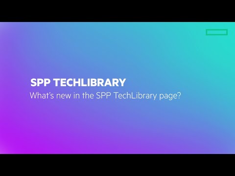 What's New in SPP TechLibrary?