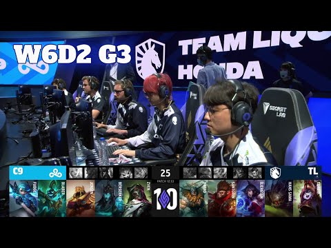 C9 vs TL | Week 6 Day 2 S12 LCS Summer 2022 | Cloud 9 vs Team Liquid W6D2 Full Game