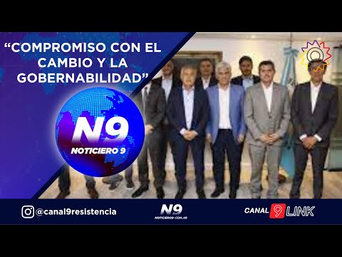 “COMPROMISO CON EL CAMBIO Y LA GOBERNABILIDAD”  - NOTICIERO 9 -