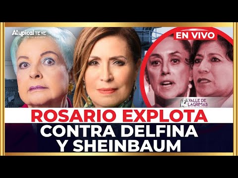 ROSARIO ROBLES DEFIENDE a NORMA PIÑA de la 4T; pide NO VOTAR por SHEINBAUM y DELFINA #RETRANSMISIÓN