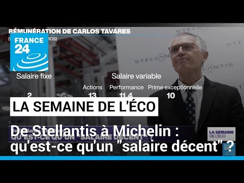 De Stellantis à Michelin : qu'est-ce qu'un salaire décent ? • FRANCE 24