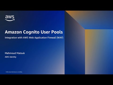 Amazon Cognito Increases Security with Native Support for AWS WAF | Amazon Web Services