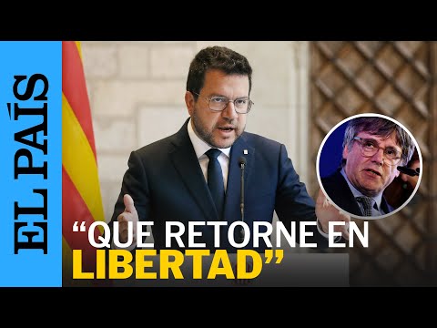 CATALUÑA | Aragonès al despedirse como president: El TS es quien toma la decisión sobre Puigdemont