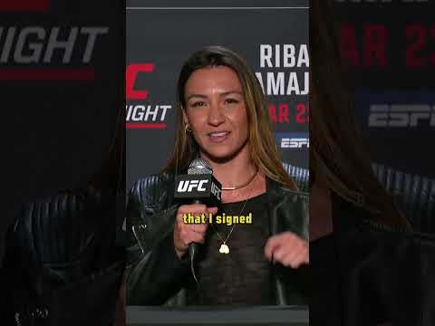 Amanda Ribas talks about fighting Rose Namajunas! #ufcvegas89