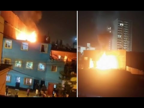 Breña: Familia prende vela ante corte de luz y se les termina incendiando la casa