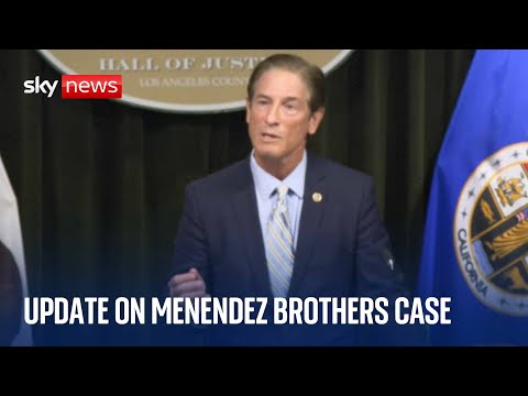 LA District Attorney provides update on Menendez brothers case