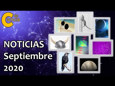 Noticias científicas septiembre 2020