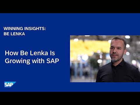 How Be Lenka Is Growing with SAP