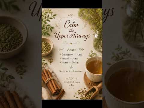 Calm the Upper Airways. How This Blend May Help?