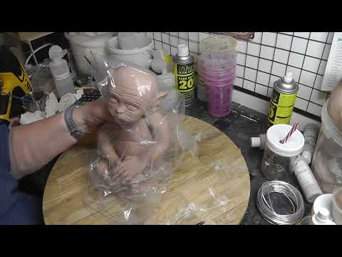 Silicone monkey doll