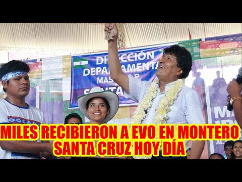 HOMAR CLAROS PRESENTE EN EL AMPLIADO DEL MAS-IPSP. EN MONTERO SANTA CRUZ...