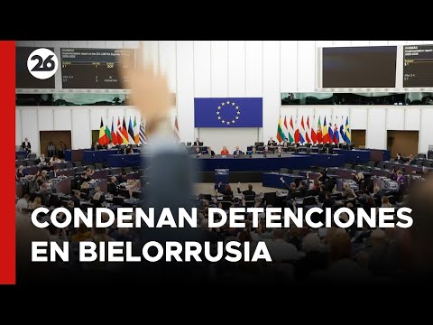 La Eurocámara condena las masivas detenciones contra opositores en Bielorrusia