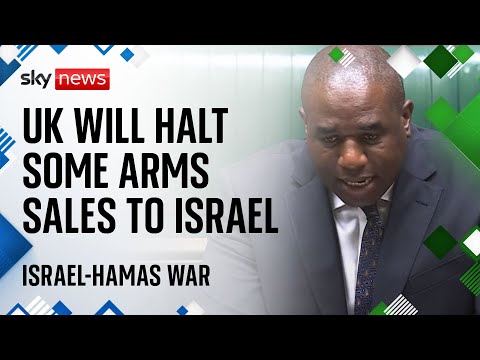 UK to suspend some arms sales to Israel, Foreign Secretary David Lammy announces