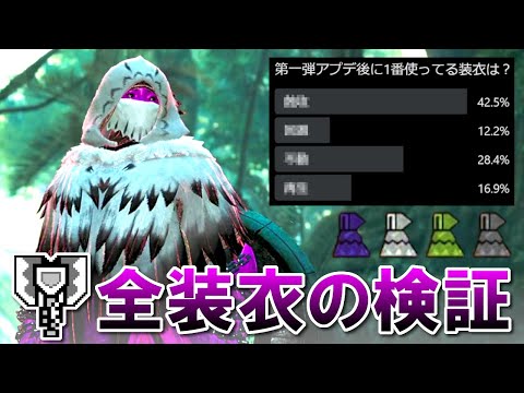 【検証】第1弾アプデ後の全装衣の変更点・チャアクにおすすめの装衣を解説【モンハンワイルズ】