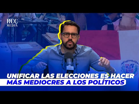 YURI ENRIQUE: UNIFICAR LAS ELECCIONES ES HACER MÁS MEDIOCRES A LOS POLÍTICOS