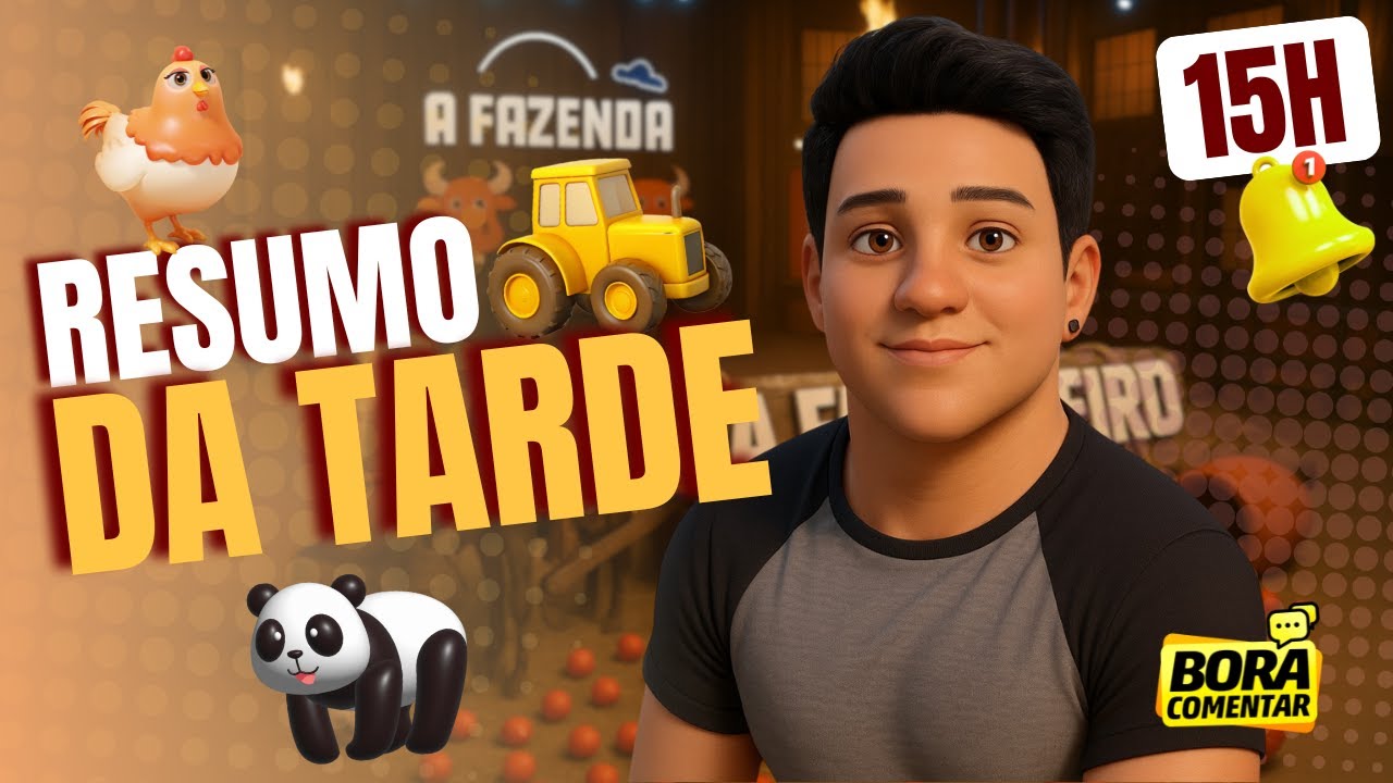 🟠Resumo completo da Fazenda 17 | 15h | Dieguinho AO VIVO