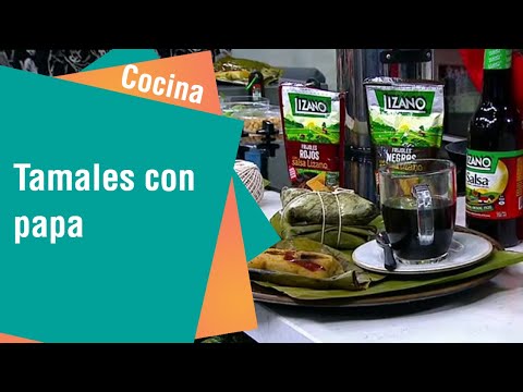 Receta de Secretos de Cocina de Unilever: Tamales con papa | Cocina