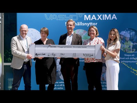 Signering av investeringsavtal för MAXIMA
