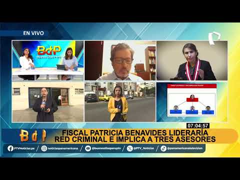 Acusan a Patricia Benavides de liderar red criminal en el Ministerio Público