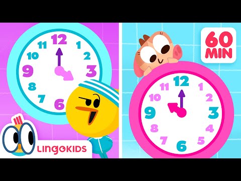 HOURS OF THE DAY ⏰🎶 + More Songs For Kids | Lingokids