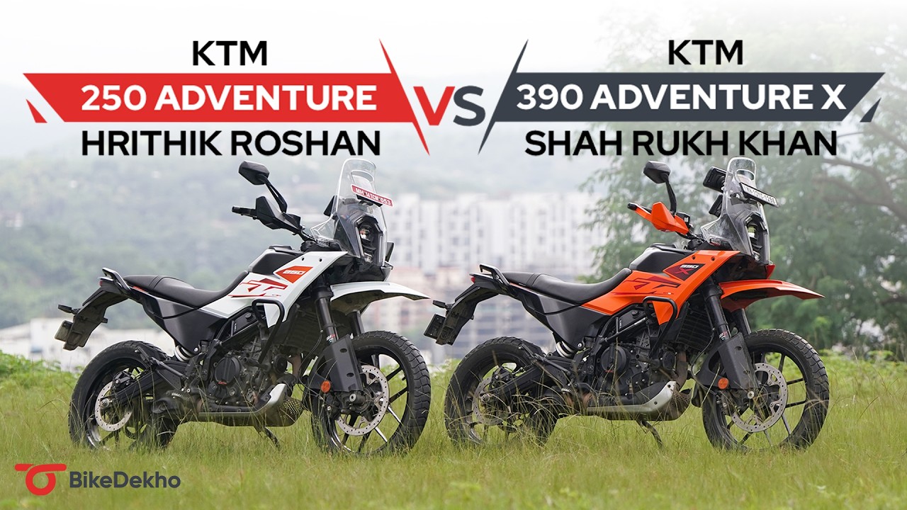 KTM 250 vs 390 Adventure X Comparison Review