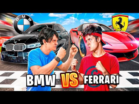 CHAMEI A FERRARI DO ENALDINHO PRA UM RACHA CONTRA A MINHA BMW TUNADA