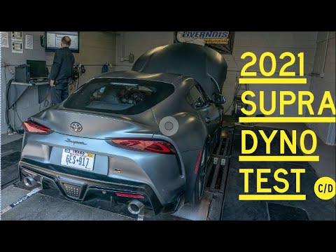 2021 Toyota Supra Dyno Test