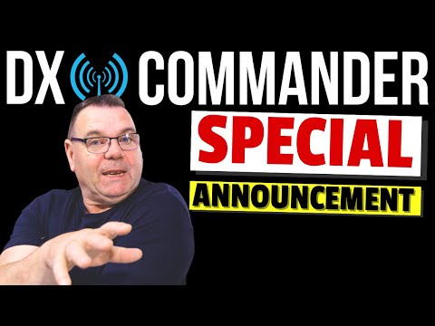 DX Commander - Callum's Special Announcement from England