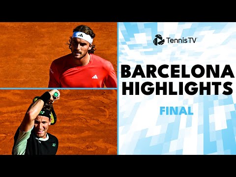 Stefanos Tsitsipas vs Casper Ruud For The Title! 🏆 Barcelona 2024 Final Highlights