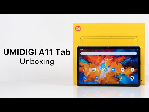 UMIDIGI A11 Tab Unboxing: What's in the box of our first tablet?