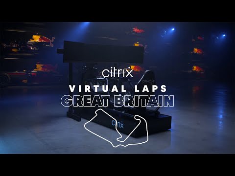 @Citrix Virtual Lap: Max Verstappen at the British Grand Prix