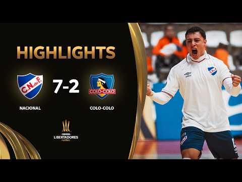 RESUMEN | NACIONAL (URU) VS. COLO-COLO (CHI) (7-2) | CONMEBOL LIBERTADORESFS 2026
