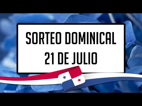 Resultados Lotería de Panamá Domingo 21 de Julio de 2024 - Lotería nacional de Panamá de hoy