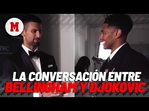 La imperdible conversación entre Bellingham y Djokovic sobre El Clásico: No entiendo cómo...
