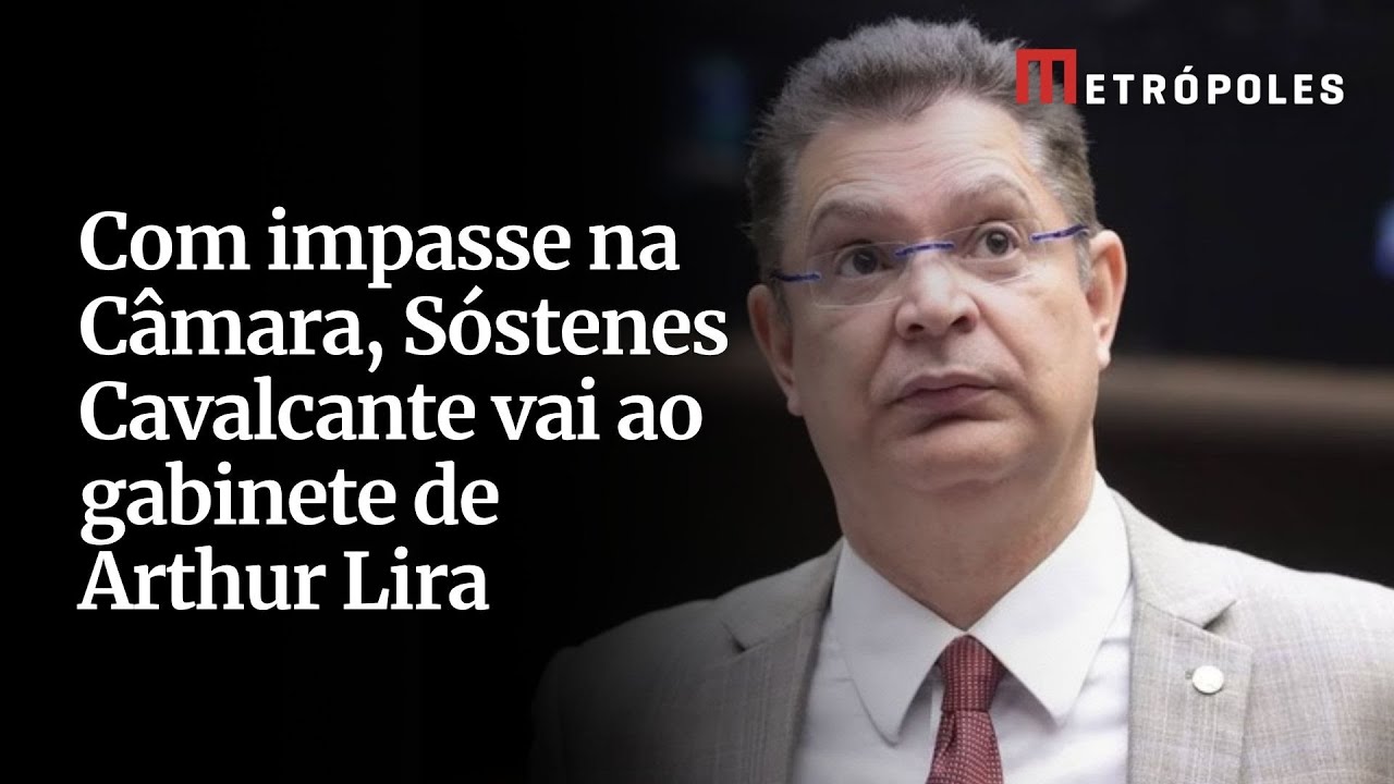 Com impasse na Câmara Sóstenes Cavalcante vai ao gabinete de Arthur Lira