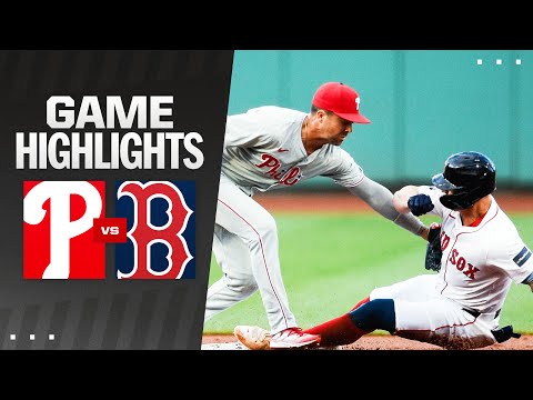 Phillies vs. Red Sox Game Highlights (6/12/24) | MLB Highlights video clip