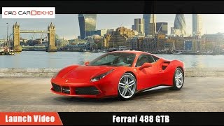 Ferrari 488 GTB | Launch Video | CarDekho.com