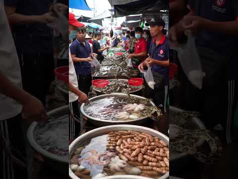 # wild animals sold in market (AI)