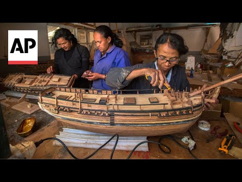 Madagascar's model ship builders recreate history’s long-lost ships