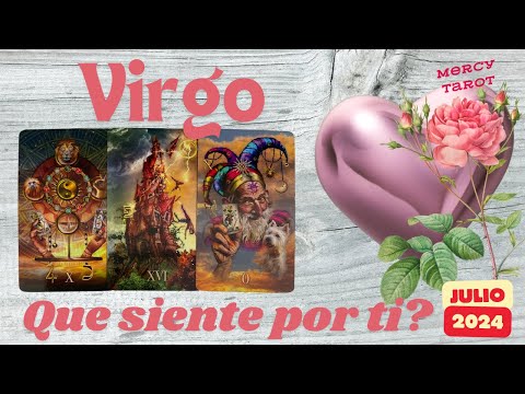 Virgo ? QUE SIENTE POR MI A DÍA DE HOY? ? Sentimiento e Intenciones  #virgo #tarot #hoy