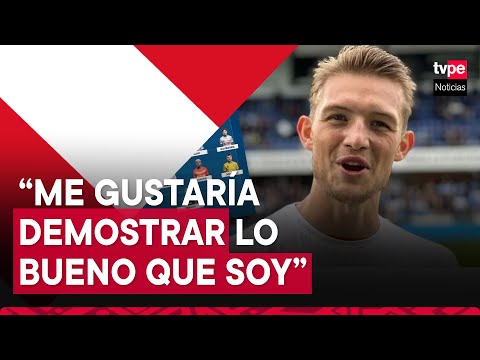 Oliver Sonne espera debutar con la Selección Peruana