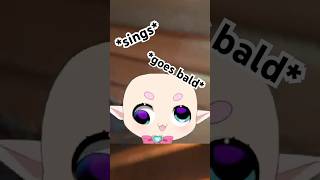 Chibi sings and goes BALD... #shorts #chibidoki #vtuber