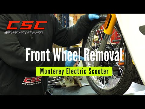 Monterey Front Wheel Removal