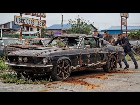 I Found a Rusted 1967 Shelby Mustang GT500… Then Restored It in POV 4K | POV ASMR Restoration