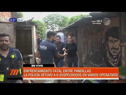 Seis detenidos tras allanamientos en Asunción