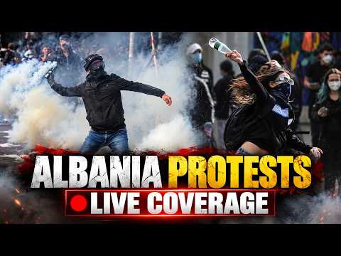 Albania Protests LIVE | Tirana Anti-Government Protests | Albania Breaking News | Police ClashesLIVE
