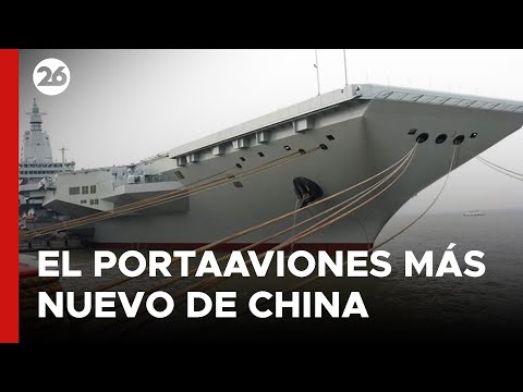 CHINA | El portaaviones más nuevo sale al mar por primera vez