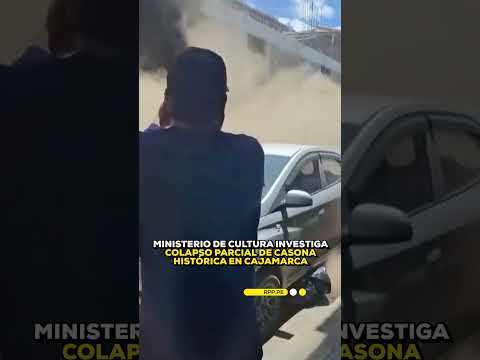 Ministerio de Cultura investiga colapso parcial de Casona Villanueva en Cajamarca #DESPACHORPP