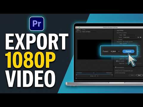 How to Export 1080p Video in Premiere Pro 2026 (Easy Guide)